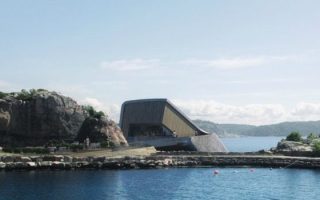 Underwater restaurant norway